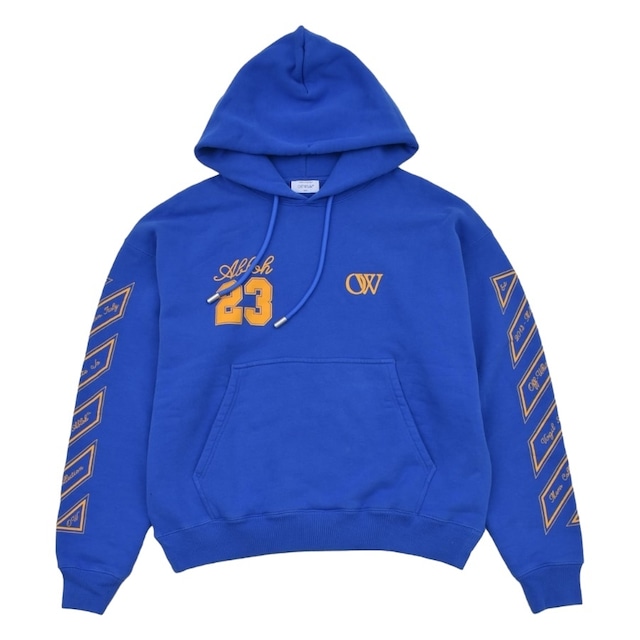 【OFF-WHITE】OW 23 SKATE HOODIE(BLUE/GOLD)