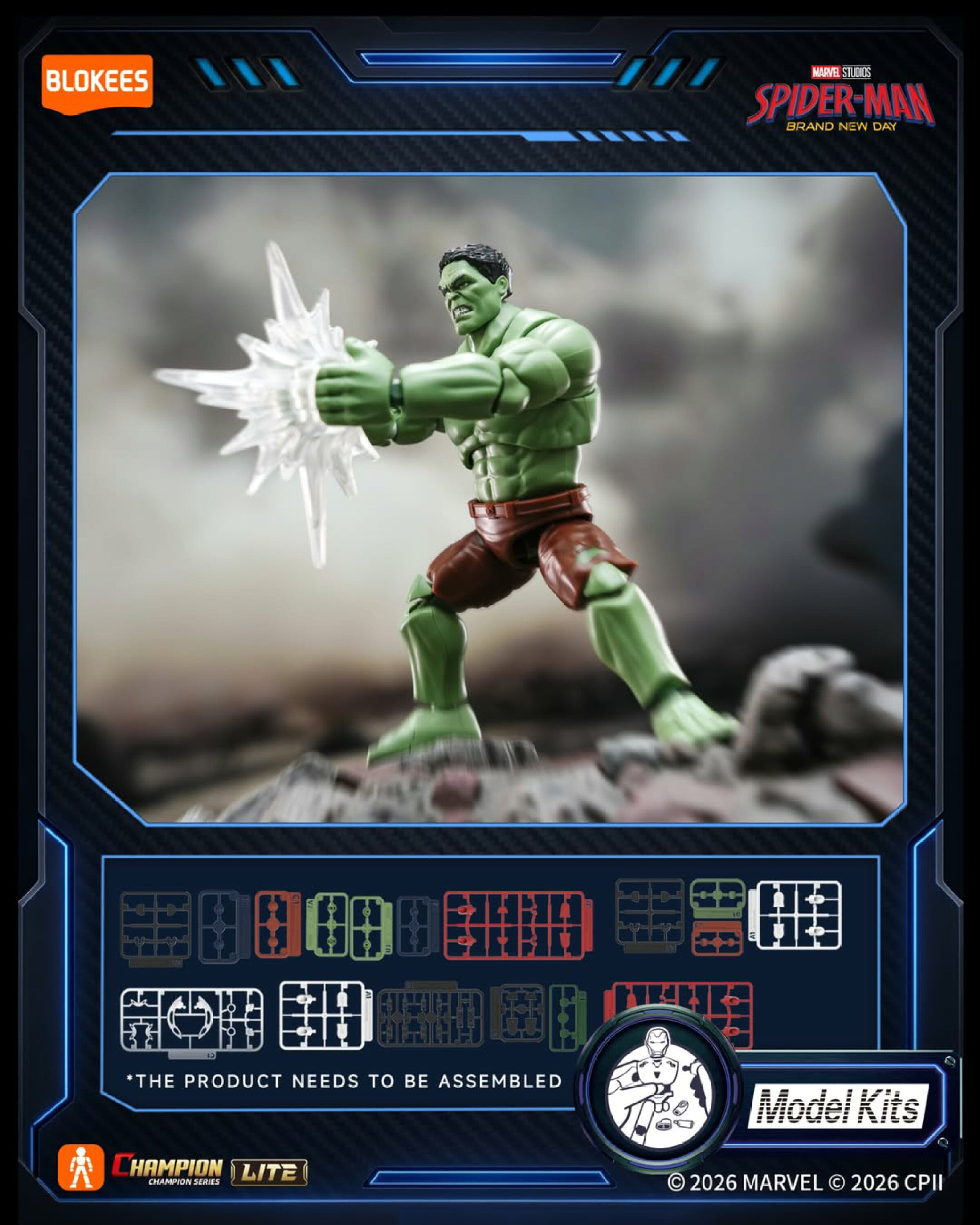 BOX販売】BLOKEES Blokees Marvel CCL01 スパイダーマン：ブランド