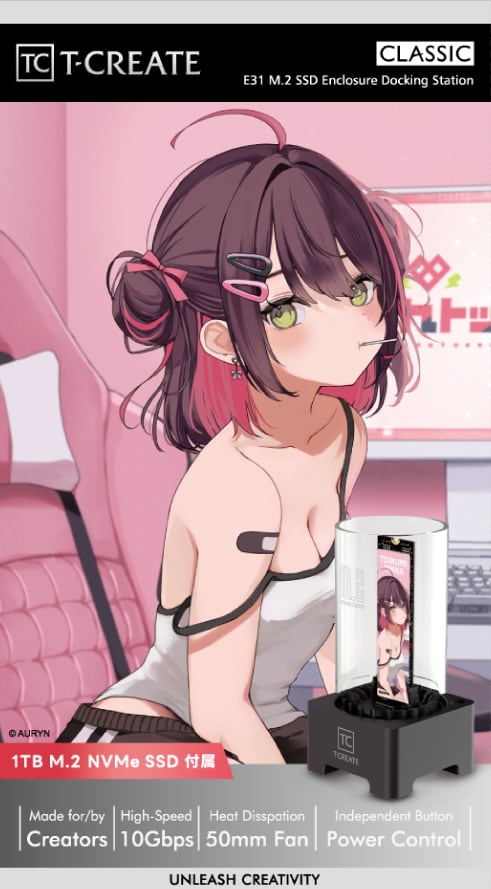 TEAM × 九十九トッカ」M.2 SSD コラボモデル | アウリン ONLINE SHOP