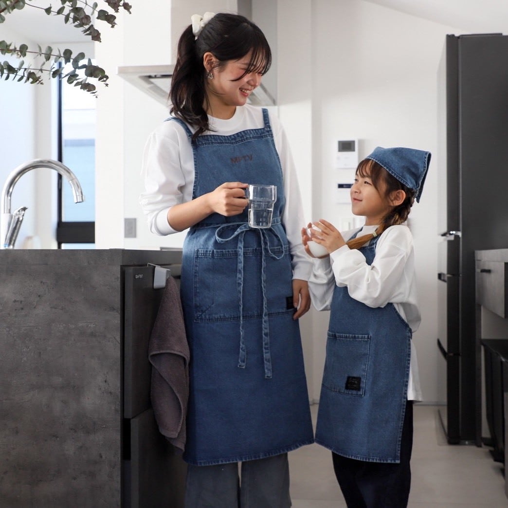 MINAKO × RE-CORD】everyday エプロン for kids【こちらの商品は3月