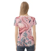 Women's All-Over Print T shirt Paisley 4519
