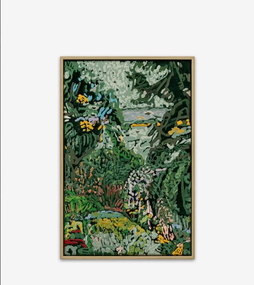 Claire Tabouret Paysage d’Intérieur (printemps) クレア タブレ