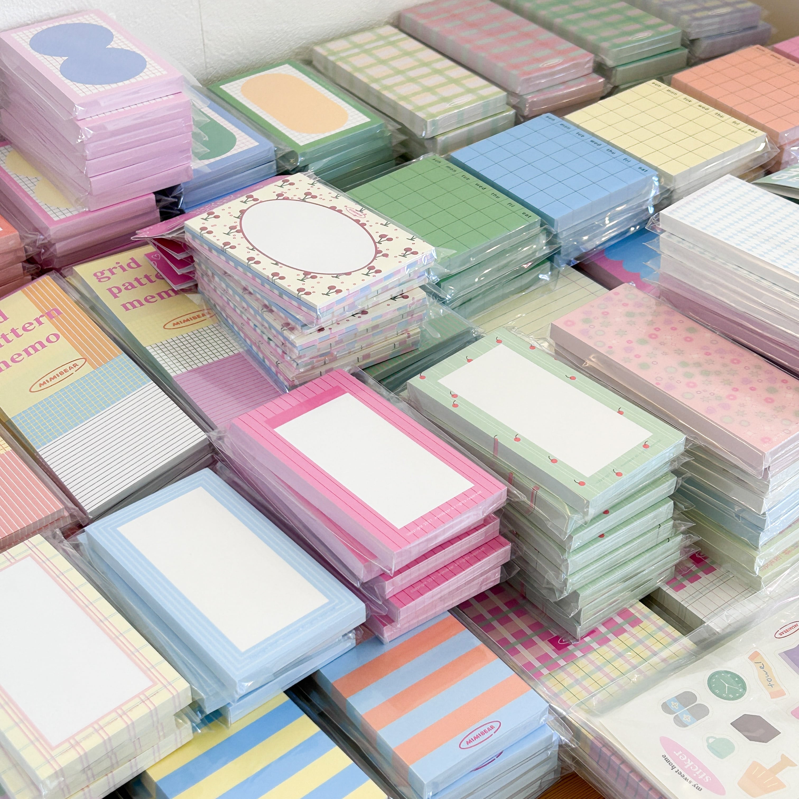 mimibear】kitshi frame memo メモ帳 | 韓国文具・雑貨 kaulcoffee.studio
