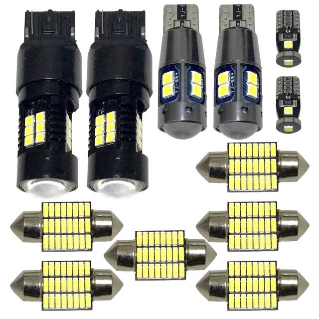 T31 エクストレイル(サンルーフ車) 超豪華版 適合パーツ T10 LED ルームランプ ナンバー灯 バックランプ スモール 読書灯 ウェッジ球 日産