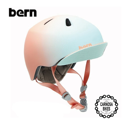 【bern】NINO [ニーノ] Satin Blue Sunset Gradient キッズ用ヘルメット