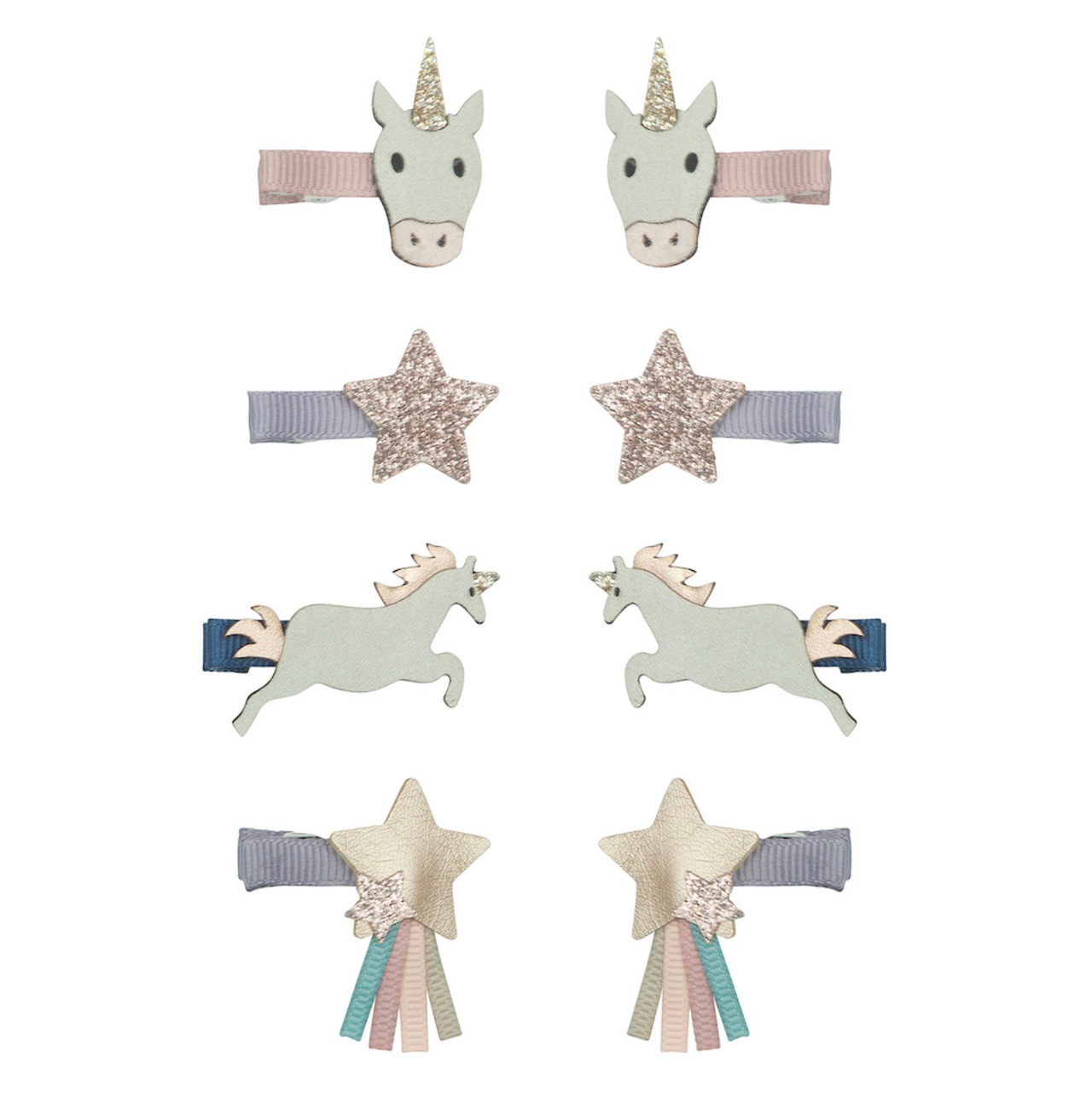 Unicorn mini clips_152077 80