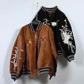 Leh / Embroidery SKA Reversible Blouson (キャメル表側)