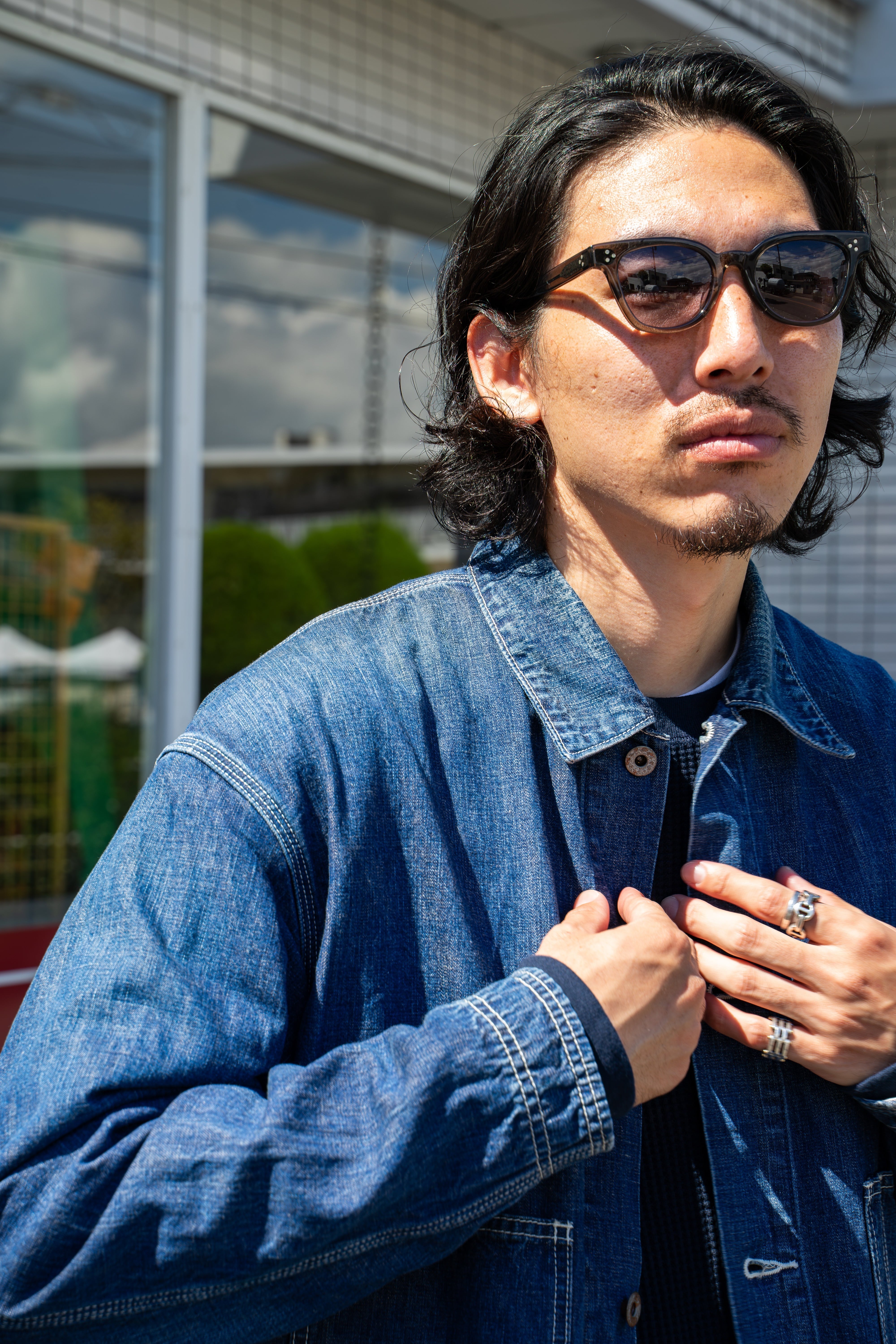 CALM】S001 DENIM COVERALL | CALM