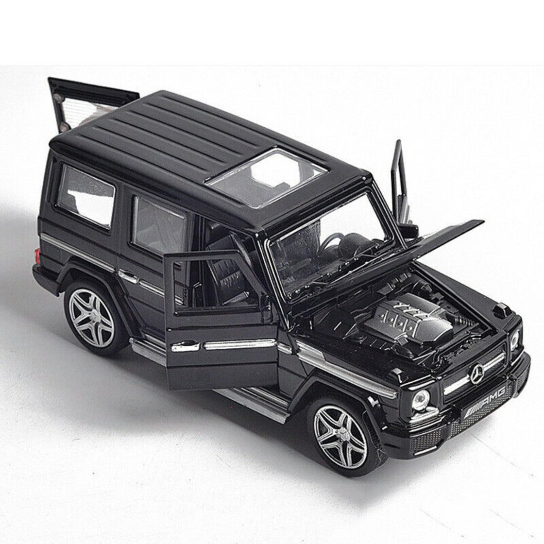 送料無料 1/32 メルセデスベンツ AMG G65 ゲレンデ 高級SUV 黒 