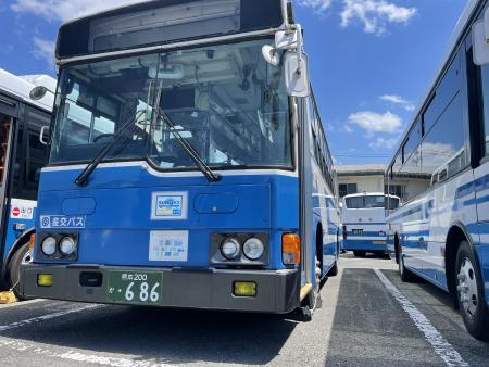 登録番号プレート：熊本200か686号車（産交バス） | 九州産交バス