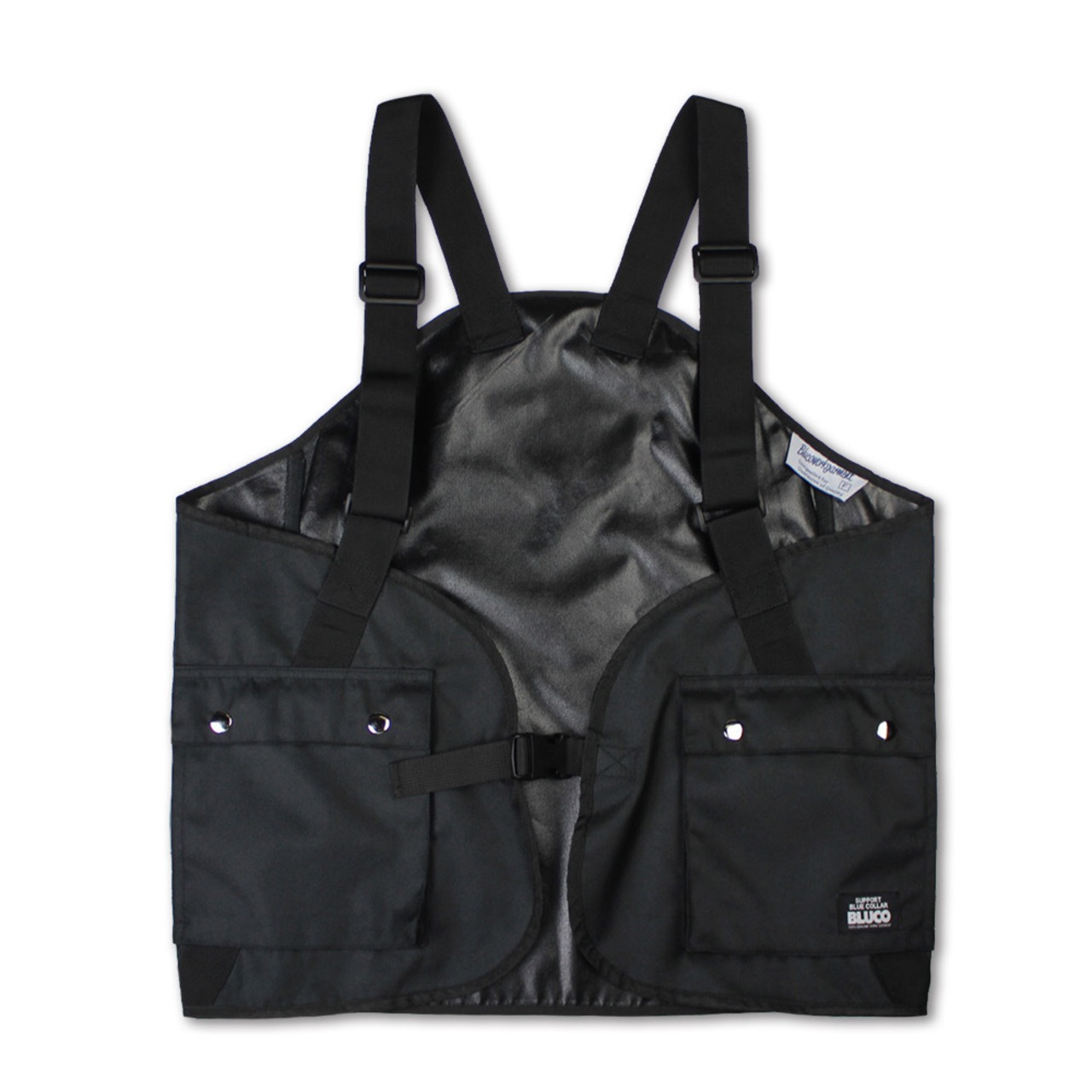 BLUCOxGREED THIRTEEN UTILITY VEST Black | R