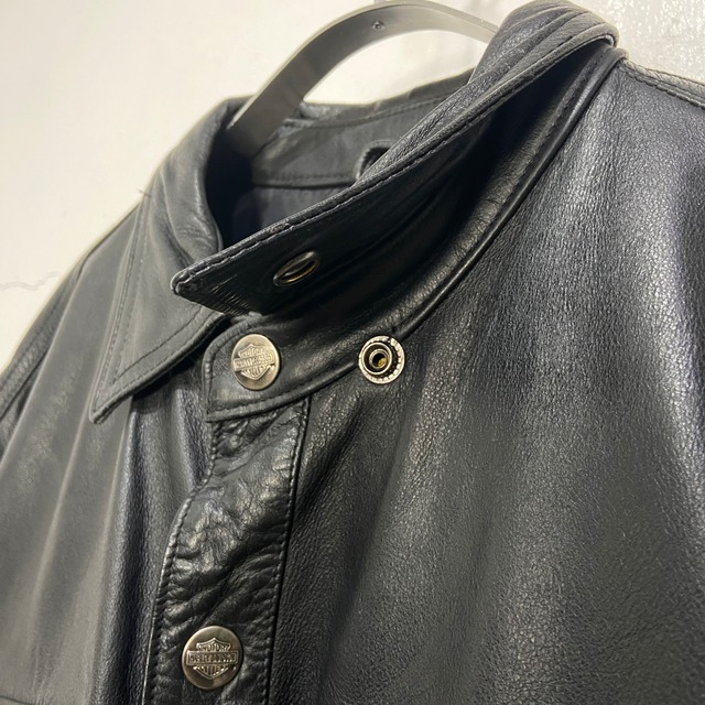 HarleyDavidson ハーレーダビッドソン レザーシャツジャケット 本革