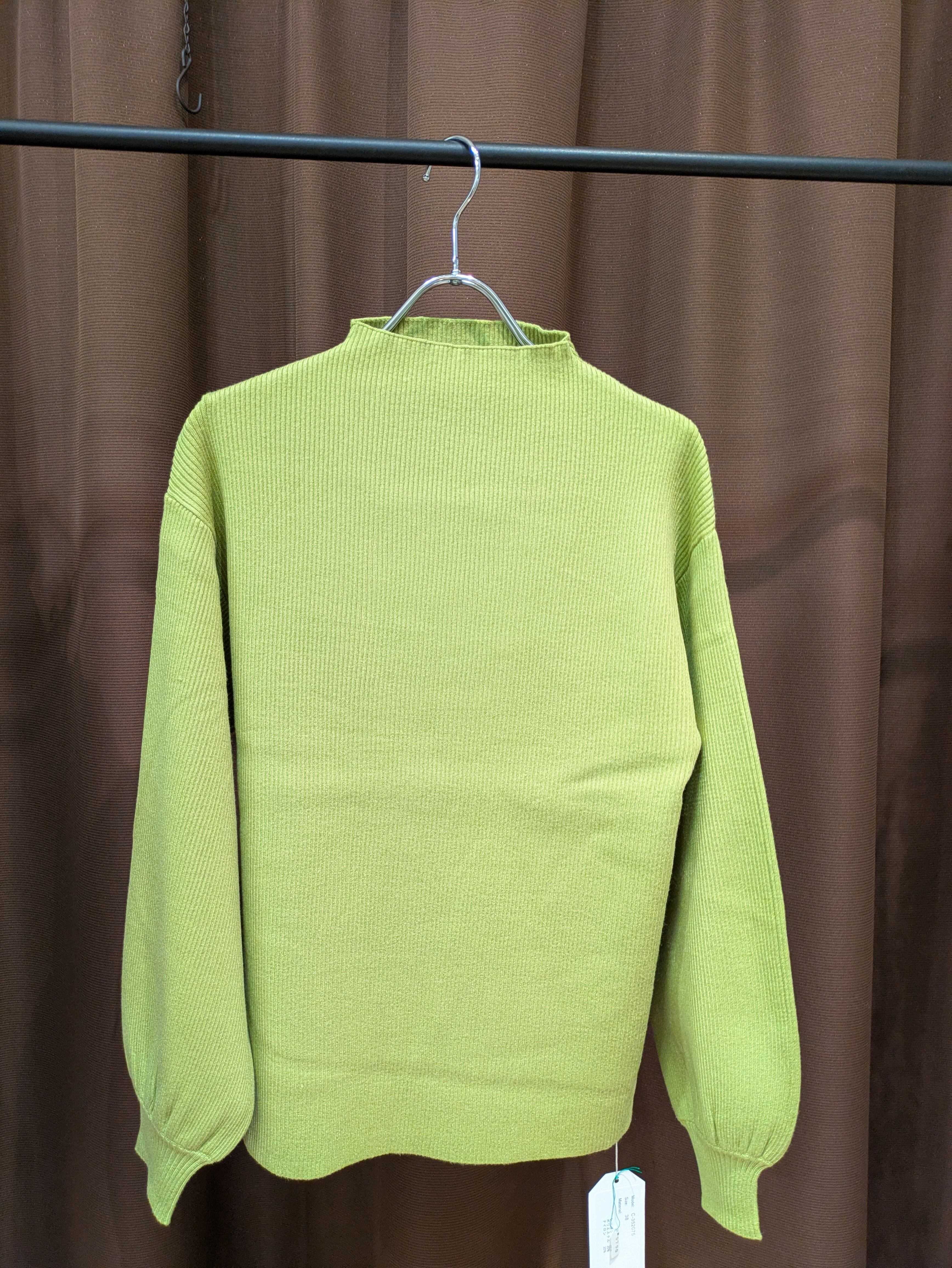 販売期間12月20日まで☆C352075 ボリューム袖ボトルネックニット