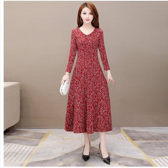 新品　シビラ花柄ロングワンピースインナー付き 新品 シビラ花柄ロングワンピースインナー付き Sybilla（シビラ