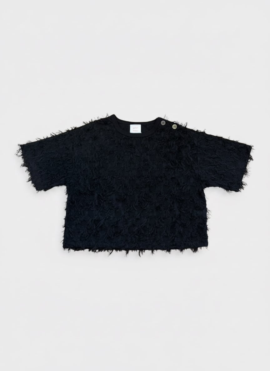 fringe jacquard Tee