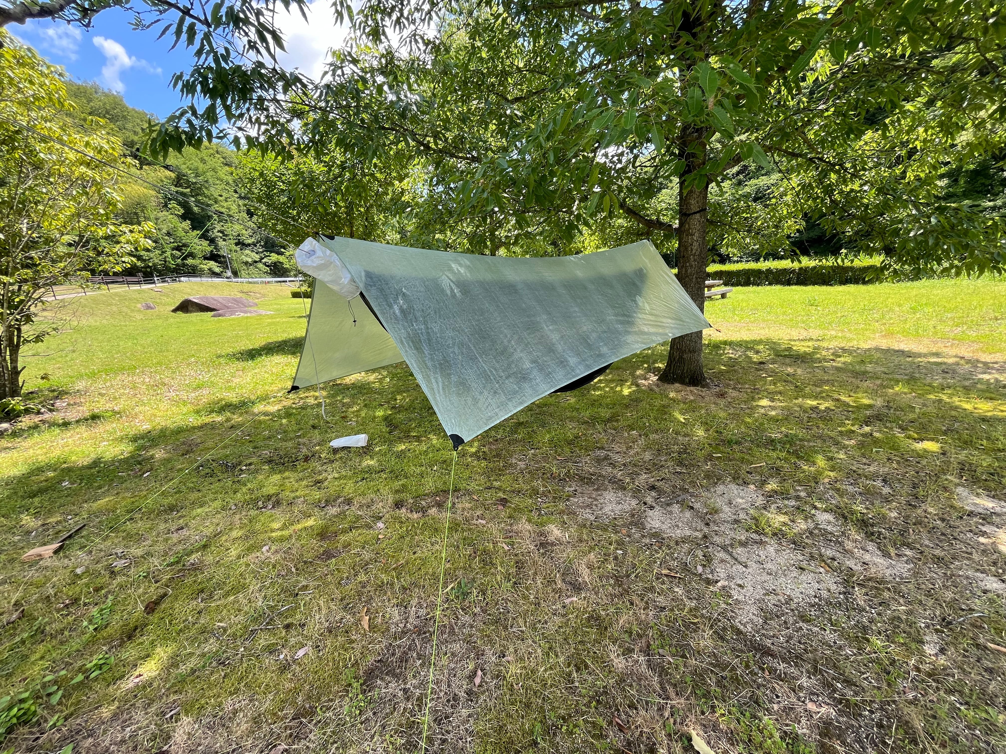 12 アウトドア・釣り・旅行用品 MLD GRACE TARP solo Grey Green 3