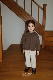 韓国子供服 / LALALAND / 26Autumn / ビオレ ブラウス / 秋服 / キッズ *XS~XL*