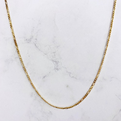 【14K-3-51】18inch 14K real gold chain necklace