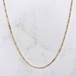 【14K-3-51】18inch 14K real gold chain necklace