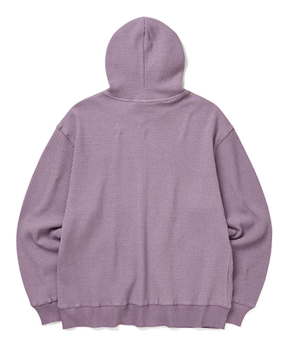 ☆ENHYPEN ソヌ 着用！！【WKNDRS】BEADED WAFFLE HOODIE ZIPUP