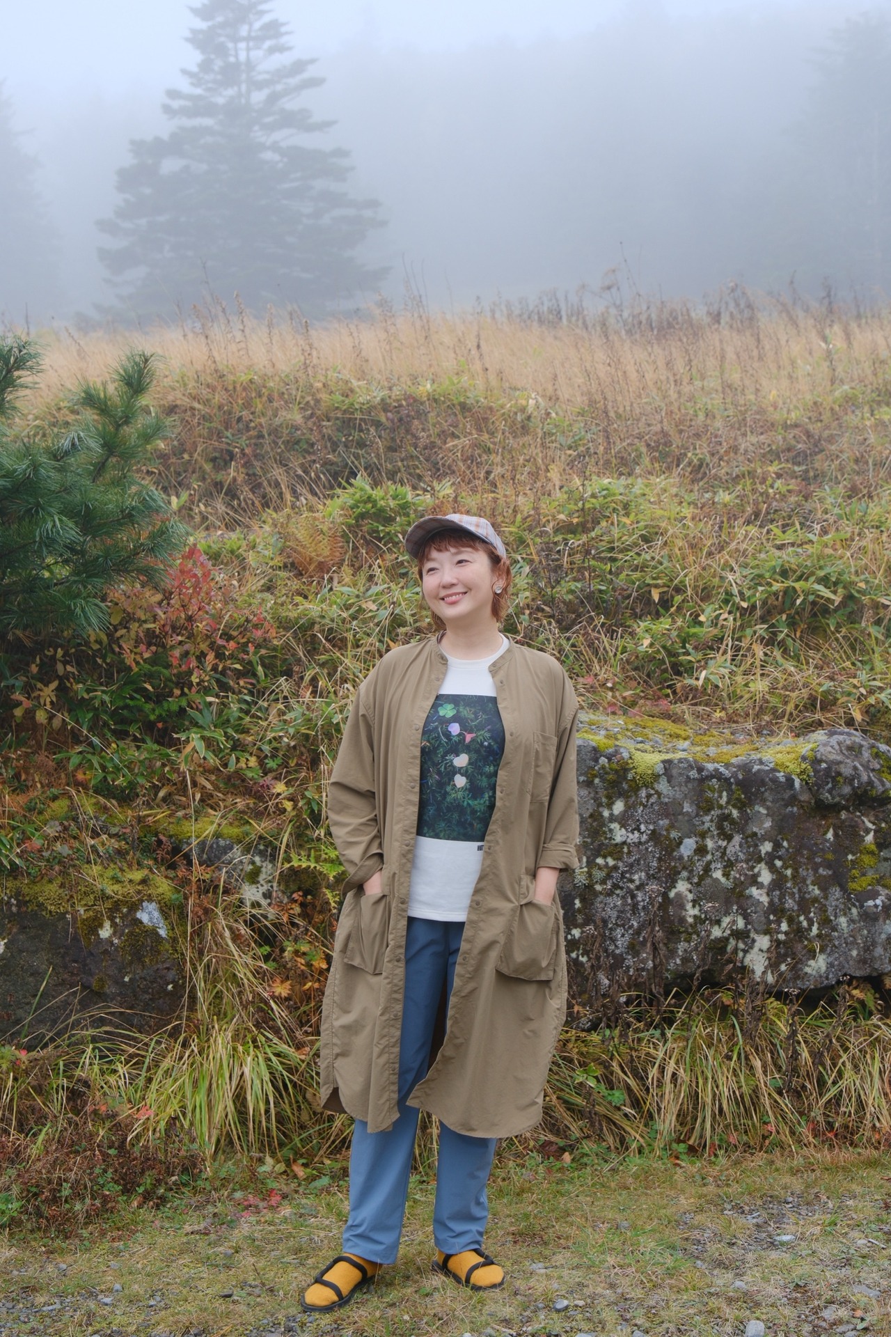 Souvenir Tee for KITAYATSU【麦草ヒュッテ】+zine・画像5