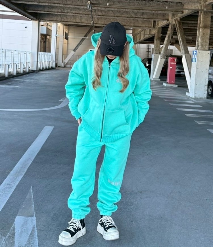 Ruhm3Dリフレクター刺繍バックロゴセットアップ | Ruhm