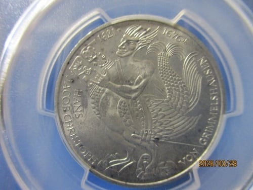 イギリス領バミューダ諸島 1クラウン銀貨☆1964年／未使用／エリザベス