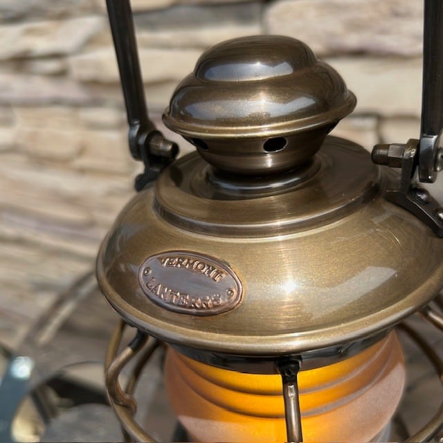 VERMONT LANTERNS ＜バーモントランタン＞ 】LED Antique Brass Mini