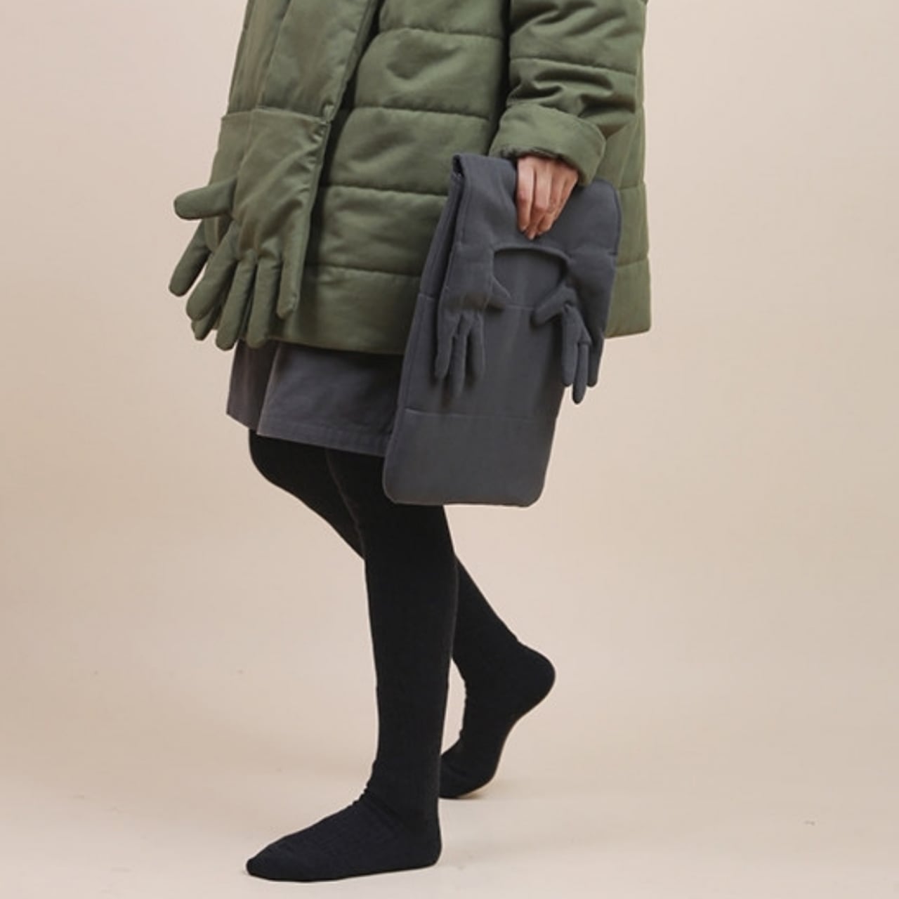 Hand Motif Laptop Inner Case 01042