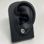8mm ロゼット スタッド w/ ブラック ダイヤモンド：Good Art HLYWD グッド アート ハリウッド