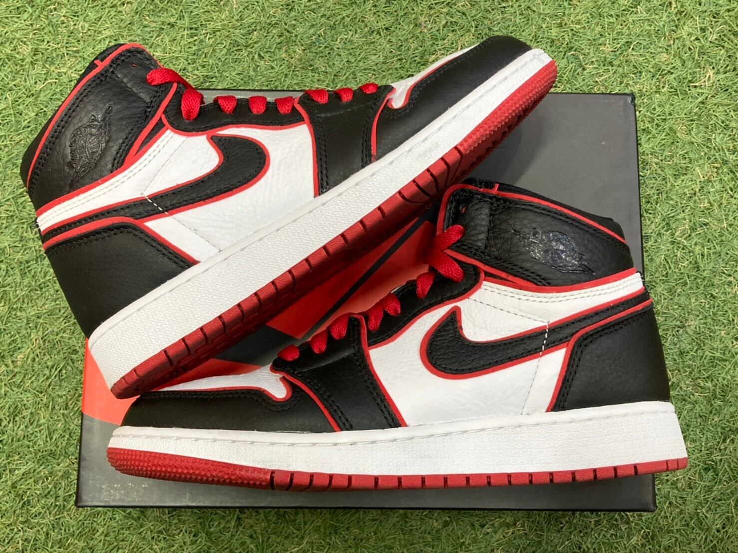 15%OFF MORE SALE NIKE AIR JORDAN 1 RETRO HIGH OG GS BLOODLINE  