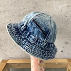 Chemical denim hat