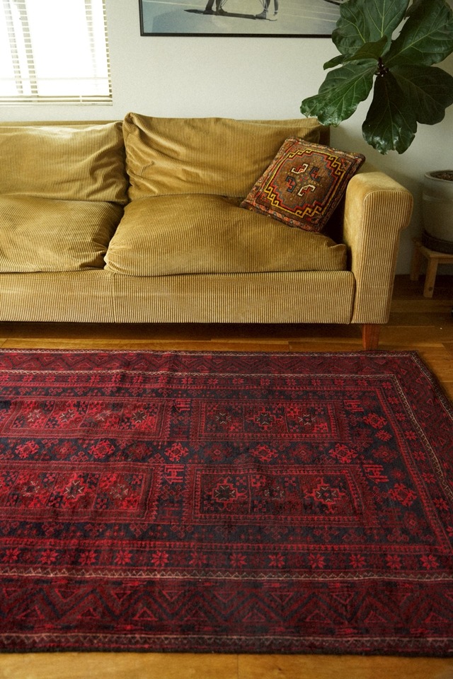 2103-Vintage Yaqub khani Baluch rug