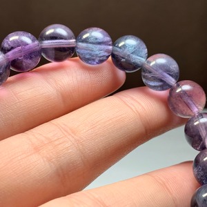 レアカラー♪美しい色合いフローライト ブレスレット