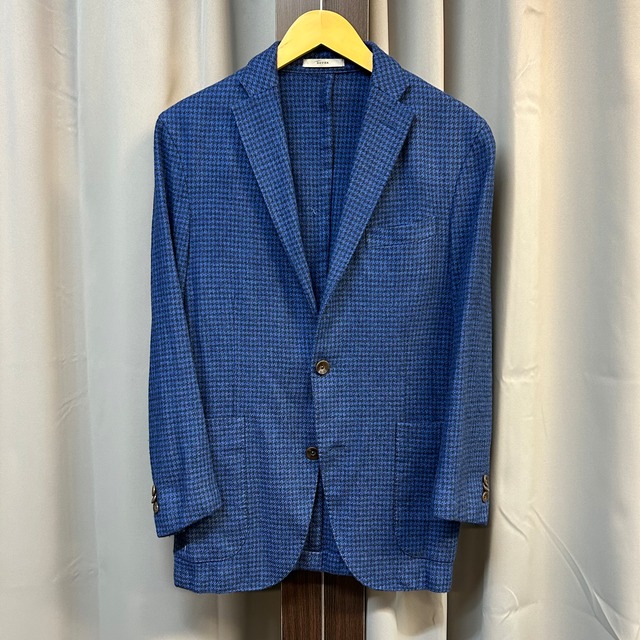 BOGLIOLI "DOVER" WOOL CHECHK JACKET《48》