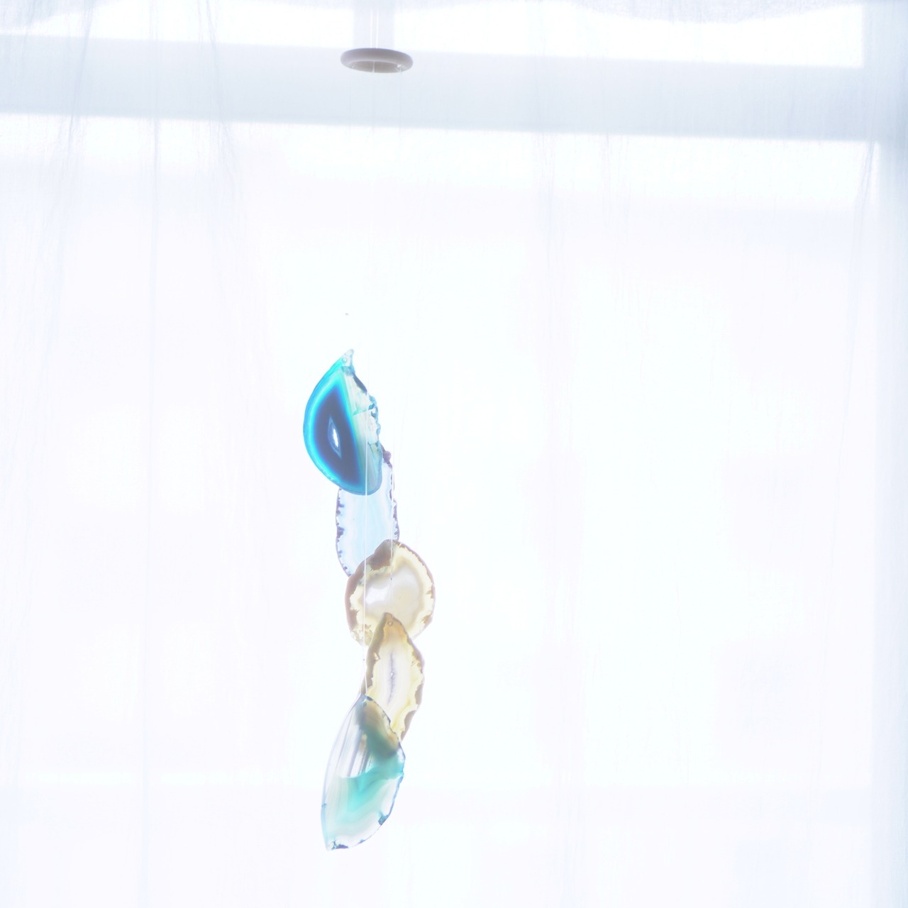 Spring Beach - アゲートヒーリングチャイム / Agate Sun Catcher Wind Chime 699