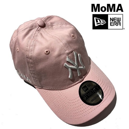 【ニューヨーク MoMA！】MoMA Design NY Yankees　ヤンキース ニューエラ MoMA限定キャップ Pink【moma001-pink】