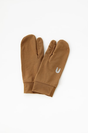Sato Three Fingers Glove : Color Camel