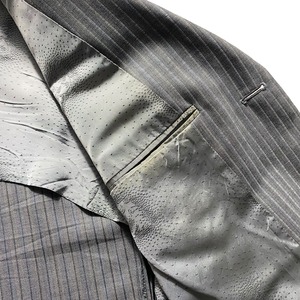 VERSACE herringbone stripe suits set-up