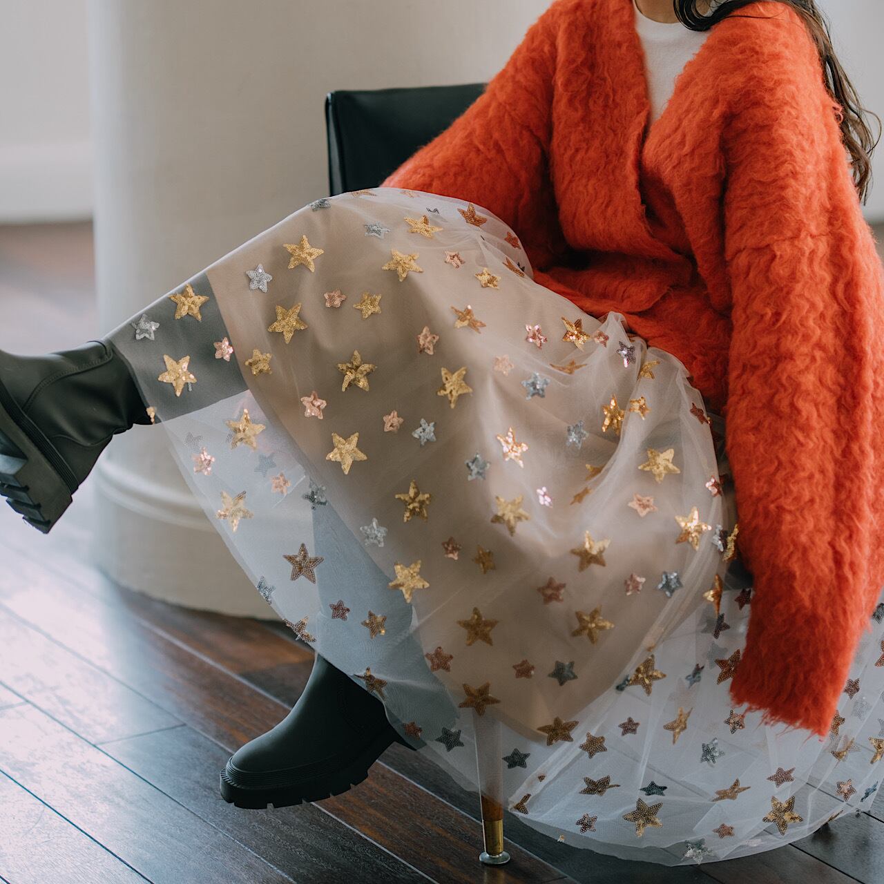 最終値下げ　linkable コート ブラック 最終値下げ linkable コート ブラック