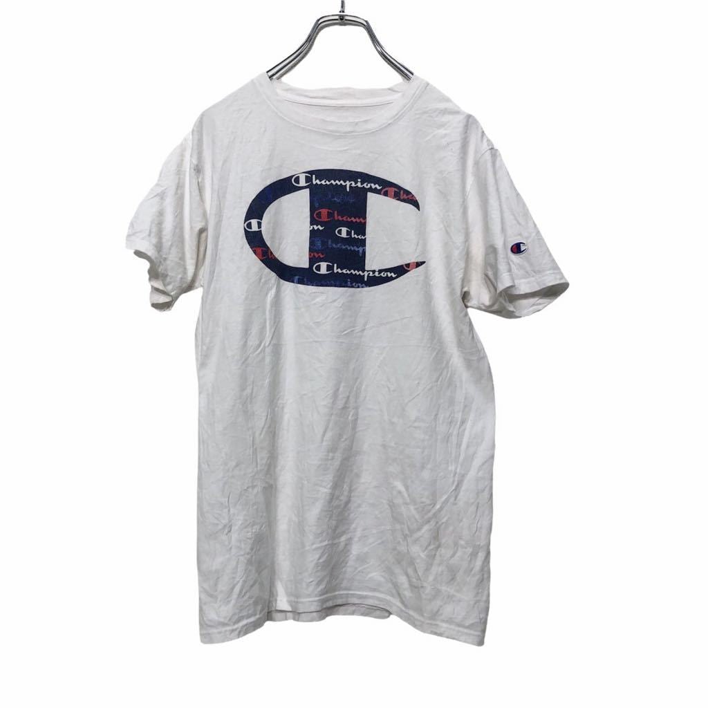 Champion 半袖 プリントTシャツ Sサイズ チャンピオン ロゴT スポーツ