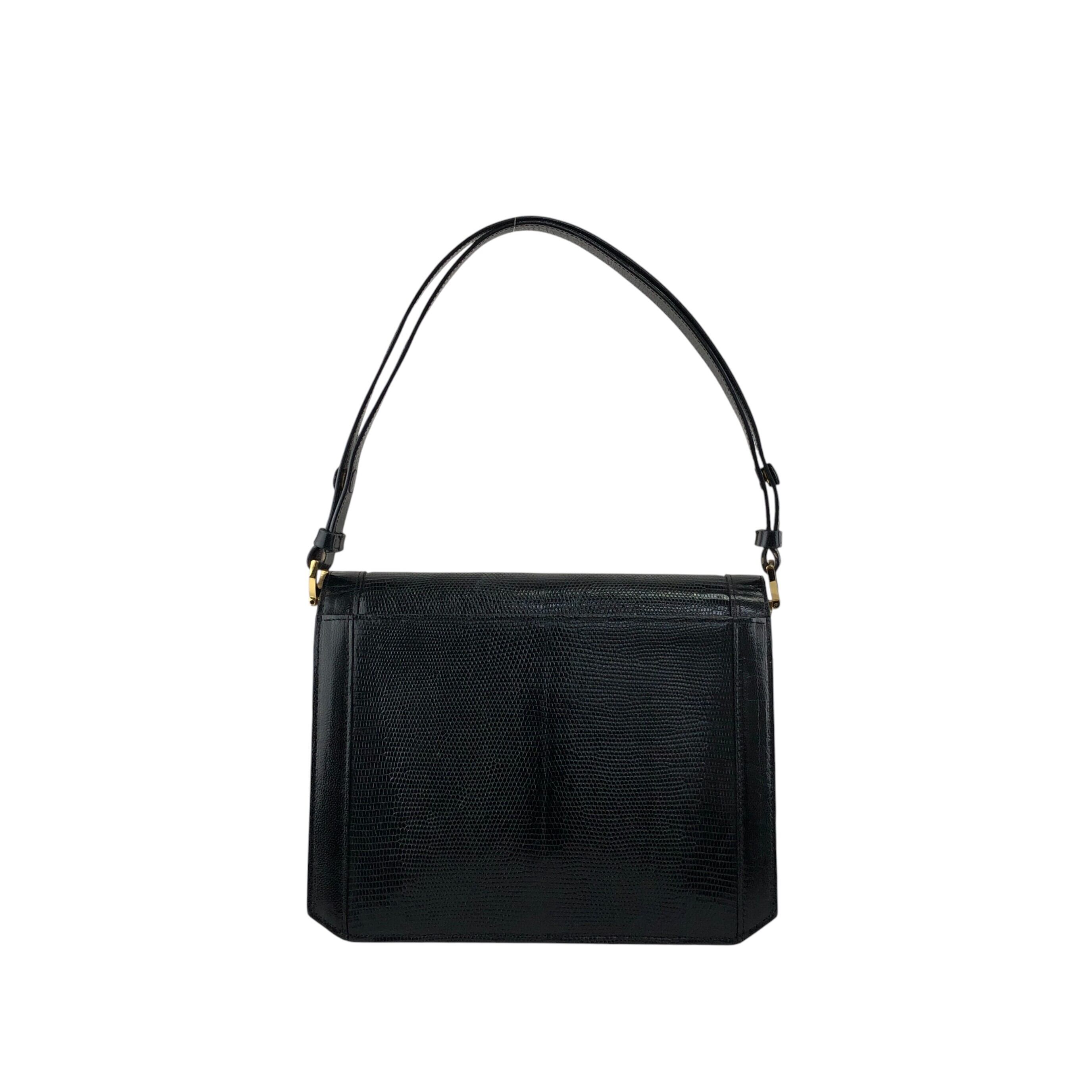 Yves Saint Laurent イヴ・サンローラン ハンドバッグ ブラック YSL