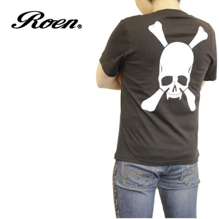 Roen ロエン ドクロ スカル ラウンドネック ニットスウェット 【公式通販】