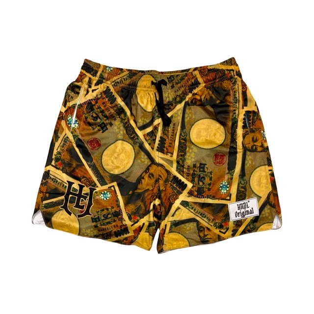 YEN Money Mesh Shorts