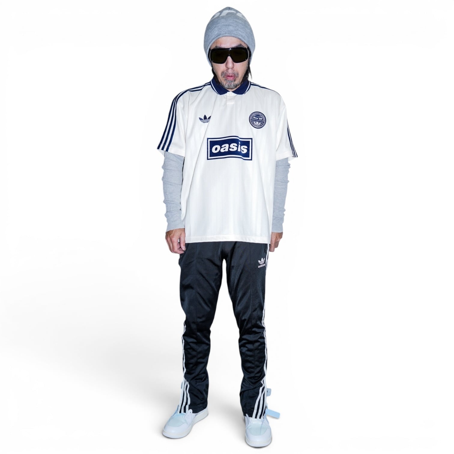OASIS オアシス adidas アディダス サッカージャージ ユニフォーム