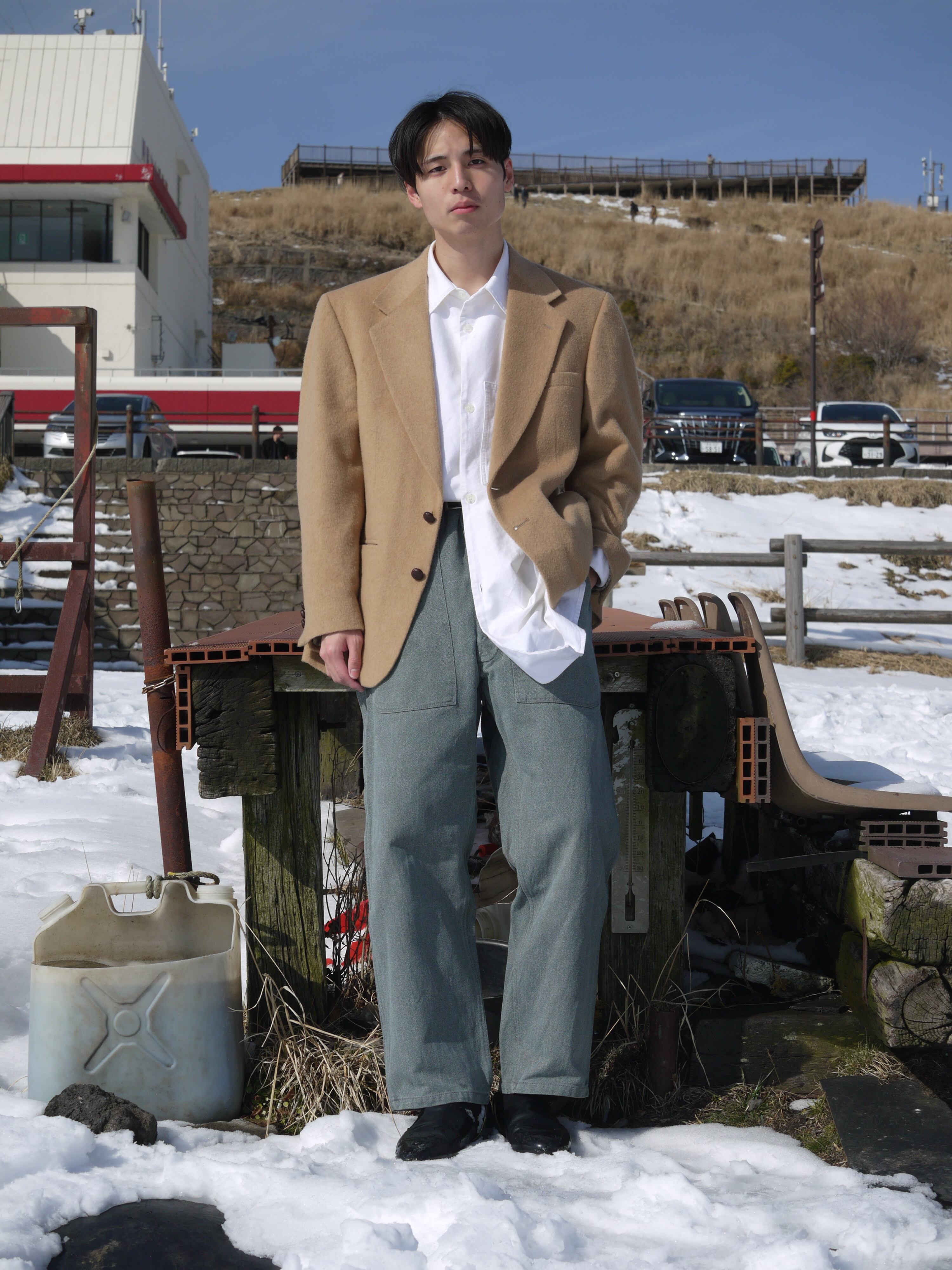 1950s】 Swiss Army “Denim Trousers Early Model”/50s スイス軍