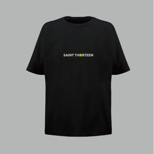 SAINT THIIIRTEEN ST LOGO T-SHIRT