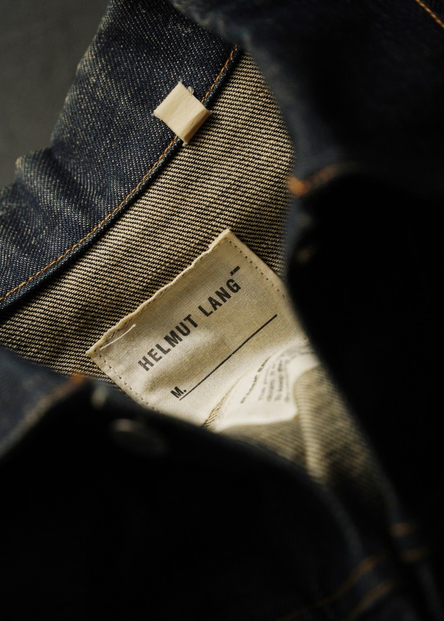 90’s HELMUT LANG 3rd type denim trucker jacket