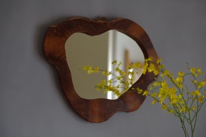 TEAK WALL MIRROR  チーク ミラー B