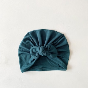 【即納】bow turban (emerald) リボンターバン　エメラルド